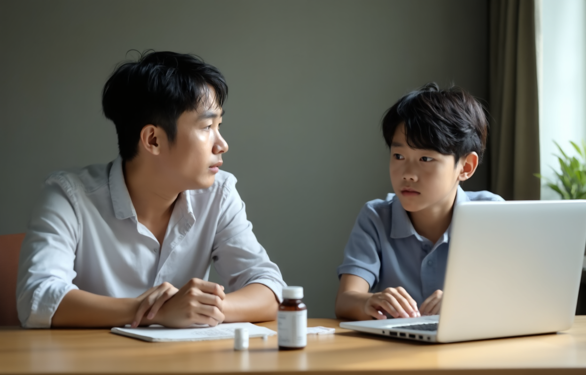 성인과 청소년에서의 콘서타 사용 차이