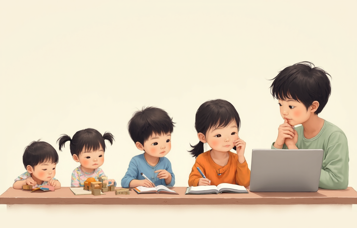 지능 발달 단계별 특징
