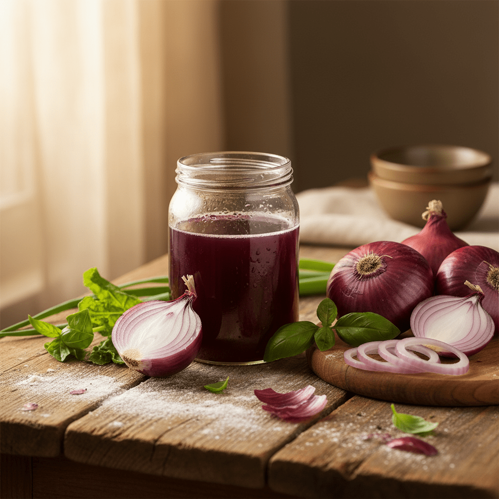 Learn About the Benefits of Muan Purple Onion Juice for Vascular Health